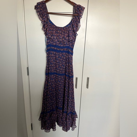 Rebecca Minkoff Floral Ankle Length Dress - Picture 3 of 5